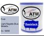 Preview: Ford, Light Regatta Blue Metallic, 3J / 6086: 1L Lackdose, von ATW Autoteile West.